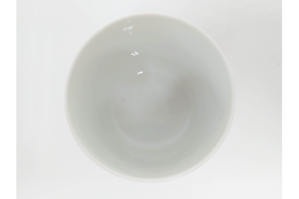 今泉今右衛門　有田焼　錦葵絵の銘々皿(4.1寸)5点・花画の湯呑2点セット　共箱付き　(R-087401)