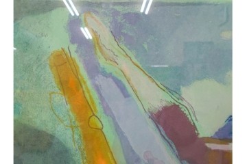 真作　マリノ・マリーニ　エッチング　「Marino from Shakespeare VII」　抽象的な人物と馬を描いた銅版画　外箱付き　(R-087409)
