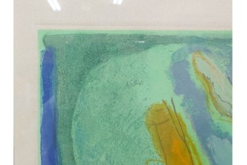 真作　マリノ・マリーニ　エッチング　「Marino from Shakespeare VII」　抽象的な人物と馬を描いた銅版画　外箱付き　(R-087409)