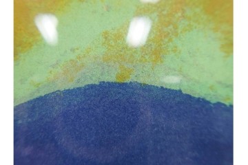 真作　マリノ・マリーニ　エッチング　「Marino from Shakespeare VII」　抽象的な人物と馬を描いた銅版画　外箱付き　(R-087409)