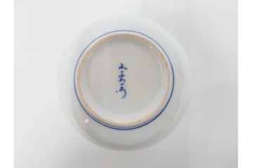 今泉今右衛門　有田焼　錦牡丹絵の花瓶(高さ約13cm)・錦桃画の摘入小鉢6点セット　(R-087411)