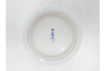 今泉今右衛門　有田焼　錦牡丹絵の花瓶(高さ約13cm)・錦桃画の摘入小鉢6点セット　(R-087411)