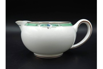 イギリス　WEDGWOOD(ウェッジウッド)　JADE(ジェイド)　クリーマー・トリオ6客セット　(R-087416)