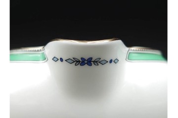 イギリス　WEDGWOOD(ウェッジウッド)　JADE(ジェイド)　クリーマー・トリオ6客セット　(R-087416)