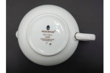 イギリス　WEDGWOOD(ウェッジウッド)　JADE(ジェイド)　クリーマー・トリオ6客セット　(R-087416)