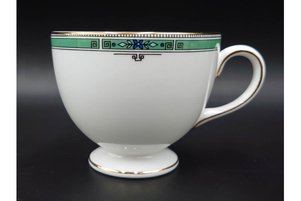 イギリス　WEDGWOOD(ウェッジウッド)　JADE(ジェイド)　クリーマー・トリオ6客セット　(R-087416)