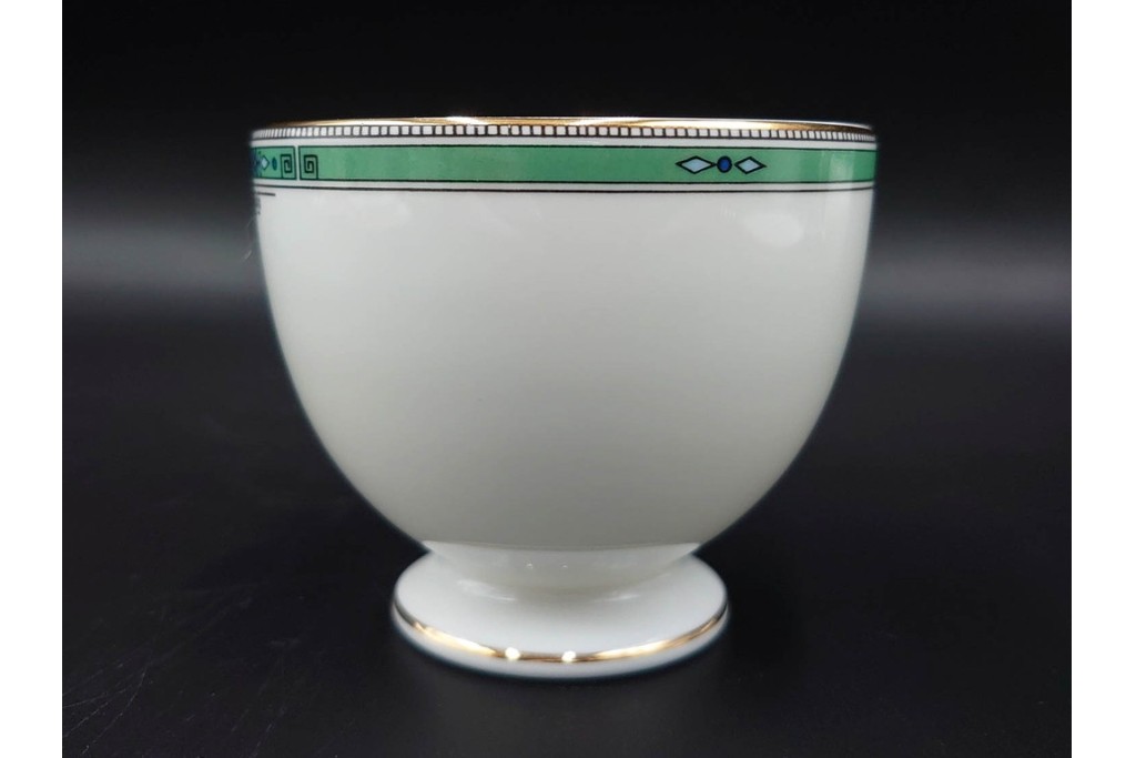 イギリス　WEDGWOOD(ウェッジウッド)　JADE(ジェイド)　クリーマー・トリオ6客セット　(R-087416)