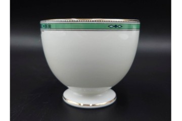イギリス　WEDGWOOD(ウェッジウッド)　JADE(ジェイド)　クリーマー・トリオ6客セット　(R-087416)