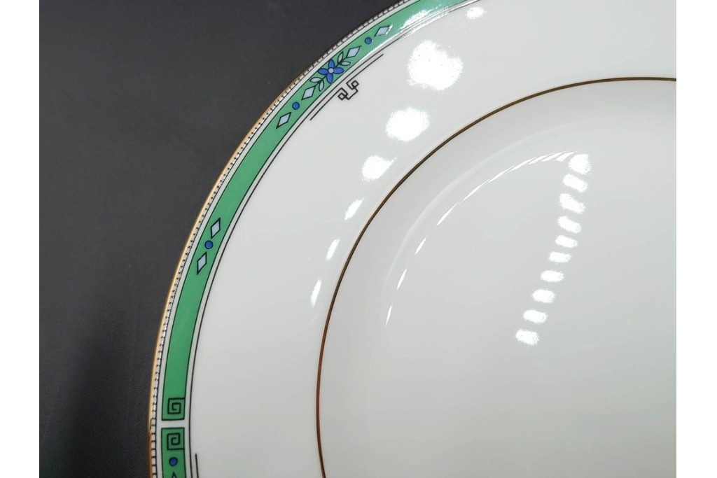 イギリス　WEDGWOOD(ウェッジウッド)　JADE(ジェイド)　クリーマー・トリオ6客セット　(R-087416)