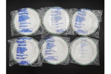 イギリス　WEDGWOOD(ウェッジウッド)　JADE(ジェイド)　クリーマー・トリオ6客セット　(R-087416)