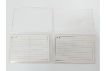 当時物　芸能許可証・免許証　松田聖子　柏原よしえ　河合奈保子　近藤真彦他　カード13点セット　(R-087418)