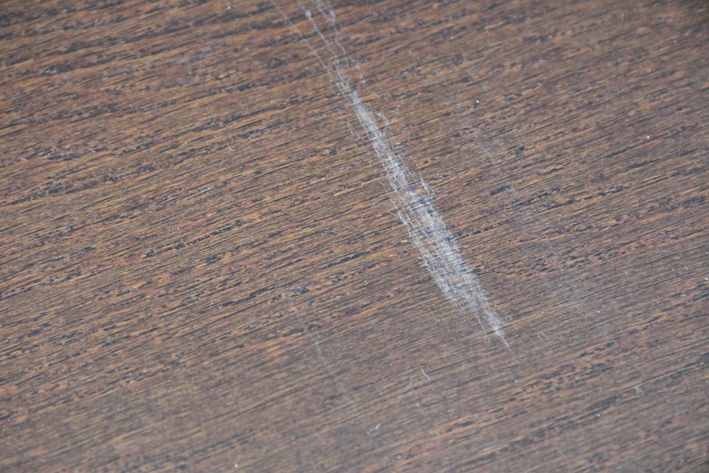 中古　美品　楢(ナラ)材　引き出し3杯付き　ルネッサンスナイトテーブル　定価約7万円　(R-087426)