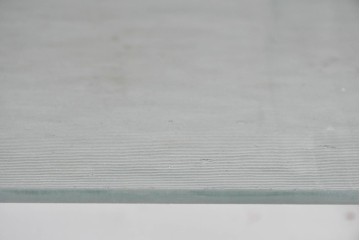 和製アンティーク　希少サイズ　ホワイトペイントが可愛らしい全面ガラスの小さなケビント　(R-087427)