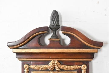 中古　THEODORE ALEXANDER(セオドア・アレキサンダー)　ジョージアン様式　シェルフ付きウォールミラー　(R-087431)