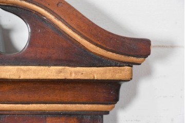 中古　THEODORE ALEXANDER(セオドア・アレキサンダー)　ジョージアン様式　シェルフ付きウォールミラー　(R-087431)