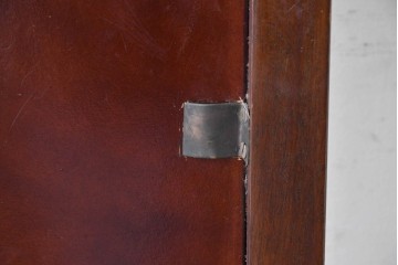 中古　THEODORE ALEXANDER(セオドア・アレキサンダー)　ジョージアン様式　シェルフ付きウォールミラー　(R-087431)