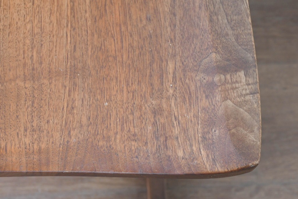 和製ヴィンテージ　名作　ジョージ・ナカシマ(George Nakashima)　ミングレン(MINGUREN)　洗練されたスポークバックデザインのコノイドチェア(CONOID CHAIR)　(R-087441)