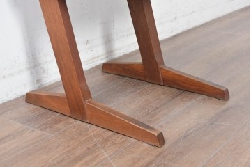 和製ヴィンテージ　名作　ジョージ・ナカシマ(George Nakashima)　ミングレン(MINGUREN)　洗練されたスポークバックデザインのコノイドチェア(CONOID CHAIR)　(R-087441)