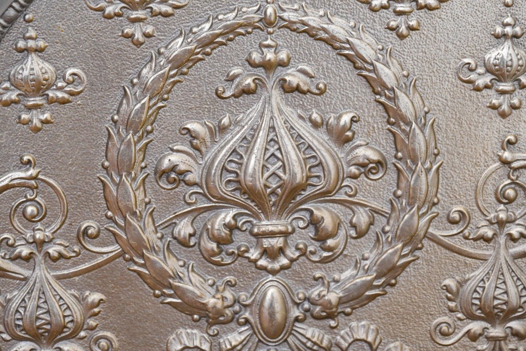 アメリカヴィンテージ　ブラジル製　NCR(ナショナル・キャッシュ・レジスター)社　Class 300復刻版　model 2114-1708　華やかなレリーフのクラシックレジスター(ゴールド)　※通電確認済み　(R-087444)