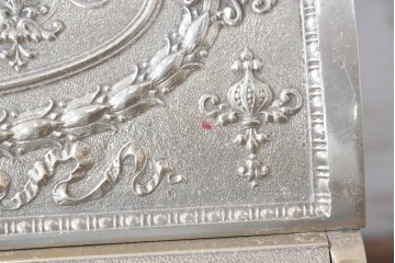 アメリカヴィンテージ　ブラジル製　NCR(ナショナル・キャッシュ・レジスター)社　Class 300復刻版　model 2114-1708　華やかなレリーフのクラシックレジスター(ゴールド)　※通電確認済み　(R-087444)