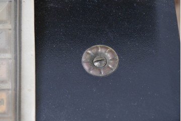 アメリカヴィンテージ　ブラジル製　NCR(ナショナル・キャッシュ・レジスター)社　Class 300復刻版　model 2114-1708　華やかなレリーフのクラシックレジスター(ゴールド)　※通電確認済み　(R-087444)