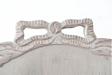 中古　美品　サラグレース(Sarah Grace)取り扱い　フランスCoquecigrues(コクシグル)社　トワルドジュイ柄が描かれたアンティーク調のパーテーション　定価約11万円　(R-087448)