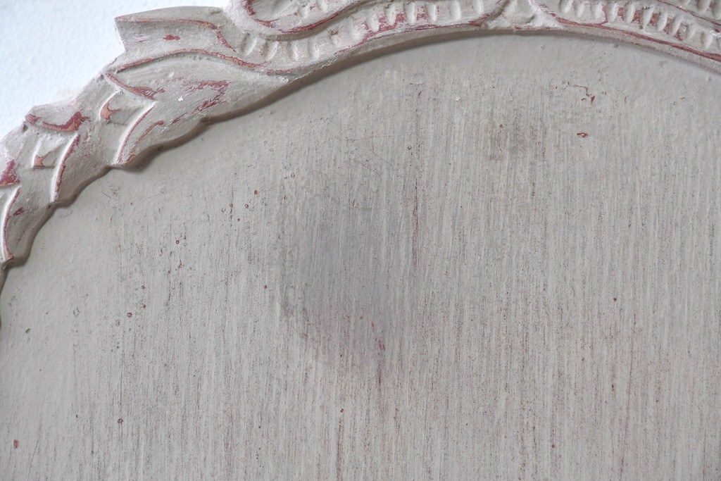 中古　美品　サラグレース(Sarah Grace)取り扱い　フランスCoquecigrues(コクシグル)社　トワルドジュイ柄が描かれたアンティーク調のパーテーション　定価約11万円　(R-087448)