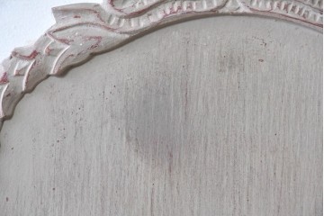 中古　美品　サラグレース(Sarah Grace)取り扱い　フランスCoquecigrues(コクシグル)社　トワルドジュイ柄が描かれたアンティーク調のパーテーション　定価約11万円　(R-087448)