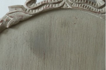 中古　美品　サラグレース(Sarah Grace)取り扱い　フランスCoquecigrues(コクシグル)社　トワルドジュイ柄が描かれたアンティーク調のパーテーション　定価約11万円　(R-087448)