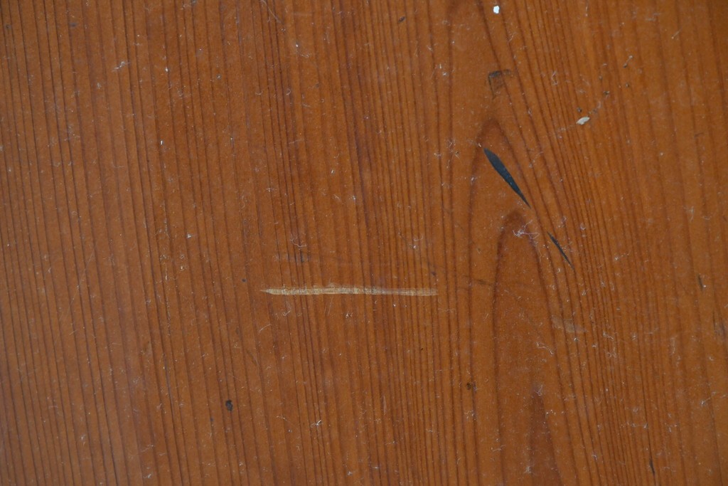 アンティーク建具　昭和初期　小窓付きのレトロな木製ドア1枚　(R-087450)