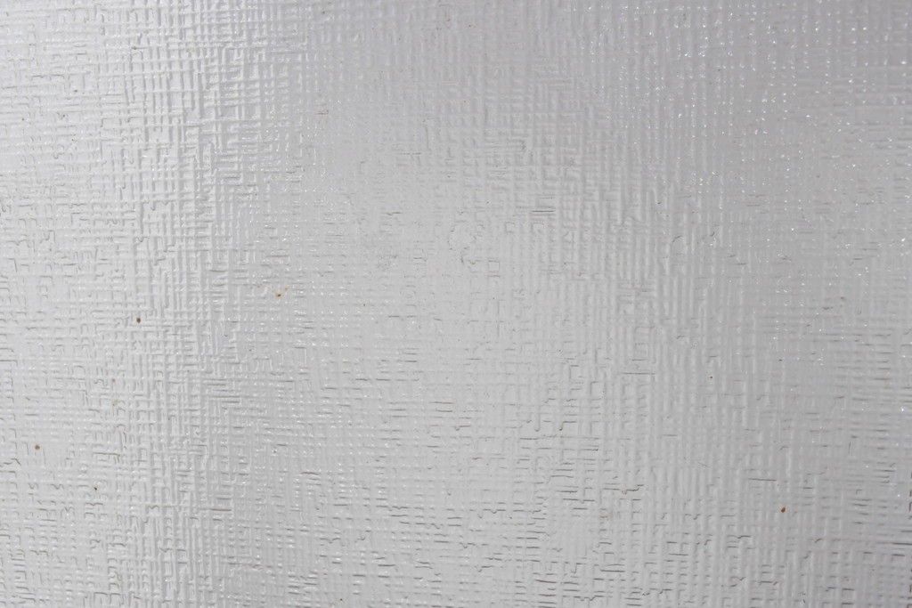 アンティーク建具　昭和初期　レトロな雰囲気漂うガラス帯戸2枚セット　(R-087452)