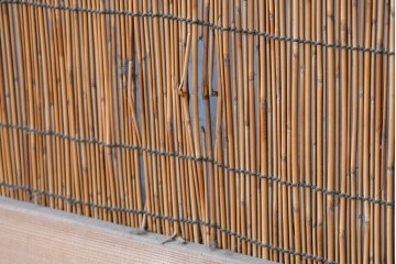 ヴィンテージ建具　昭和中期　透かし彫刻が目を引く夏戸3枚セット　(R-087453)