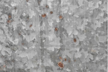 ヴィンテージ建具　昭和後期　インダストリアルな空間づくりにおすすめのブリキ板引き戸2枚セット　(R-087462)