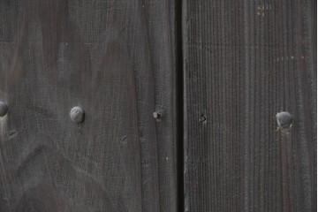 アンティーク建具　大正から昭和初期　杉材　木味の良さが引き立つ蔵戸1枚　(R-087463)