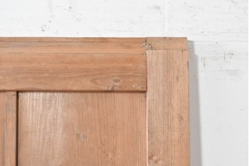 アンティーク建具　大正から昭和初期　杉材　木味の良さが引き立つ蔵戸1枚　(R-087463)