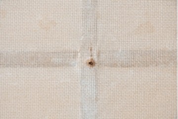 アンティーク建具　明治から大正期　素朴な格子が味わい深い障子蔵戸1枚　(R-087467)