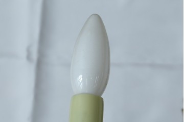 イギリスアンティーク　真鍮(しんちゅう)　華やかな装飾が目を引くウォールライト　(R-087471)