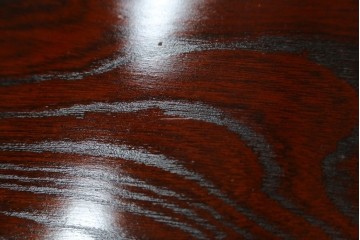 中古　美品　岩谷堂箪笥　桜木作(桜木家具店)　欅(ケヤキ)材　本漆塗り　チェスト90　重厚な南部鉄器金具の衣装箪笥　(R-087476)