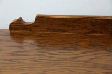 中古　美品　三越家具(現カントリーハウス)　Brugge(ブルージュ)　素材の美しさが引き立つステンドグラス入りのサイドボード　(R-087478)