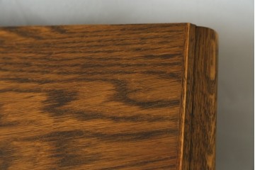 中古　美品　三越家具　COUNTRY HOUSE(カントリーハウス)　Brugge(ブルージュ)　素材の美しさが引き立つステンドグラス入りのサイドボード　(R-087478)