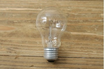 和製アンティーク　大正ロマン　ふっくらとしたドーム型の真鍮飾り付きペンダントライト　(R-087480)