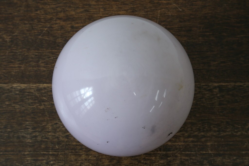 和製アンティーク　昭和初期　丸いシェードが可愛らしいレトロなウォールライト　(R-087481)