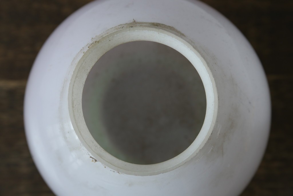 和製アンティーク　昭和初期　丸いシェードが可愛らしいレトロなウォールライト　(R-087481)