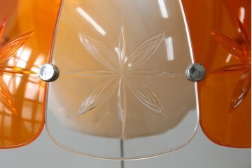 和製ヴィンテージ　昭和レトロ　ナショナル(National、松下電工)　レトロポップなペンダントライト　(R-087484)