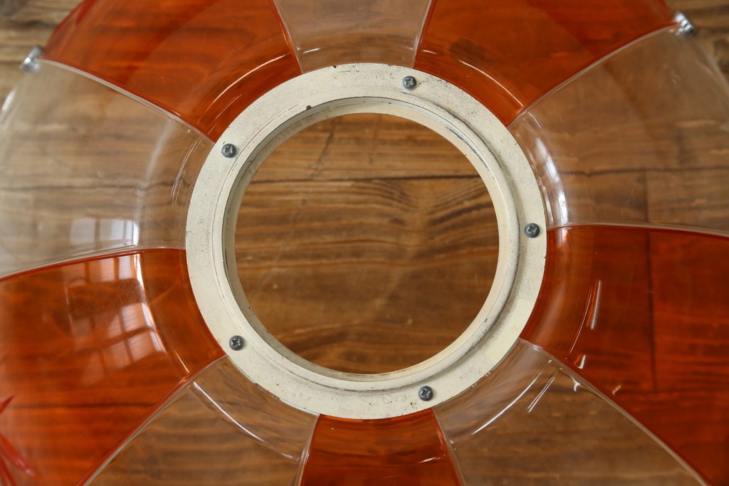 和製ヴィンテージ　昭和レトロ　ナショナル(National、松下電工)　レトロポップなペンダントライト　(R-087484)