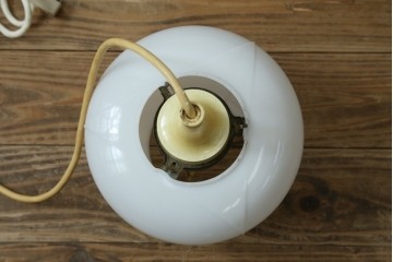 和製ヴィンテージ　昭和レトロ　ナショナル(National、松下電工)　レトロポップなペンダントライト　(R-087484)