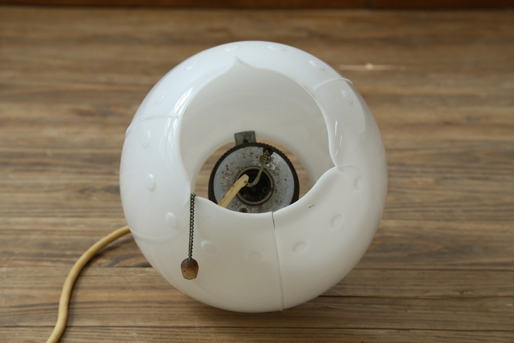 和製ヴィンテージ　昭和レトロ　ナショナル(National、松下電工)　レトロポップなペンダントライト　(R-087484)