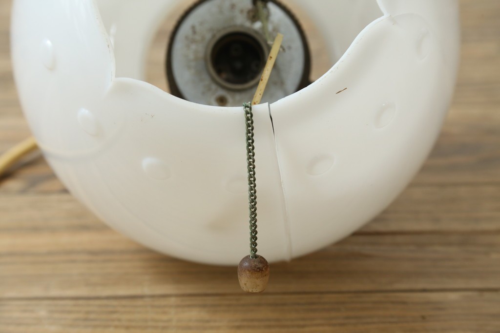 和製ヴィンテージ　昭和レトロ　ナショナル(National、松下電工)　レトロポップなペンダントライト　(R-087484)