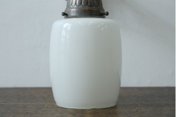 和製アンティーク　乳白色シェードのウォールライト　(R-087486)