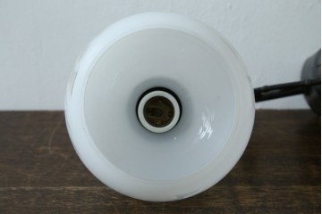 和製アンティーク　アームの意匠と切子細工が魅力のウォールライト　(R-087488)